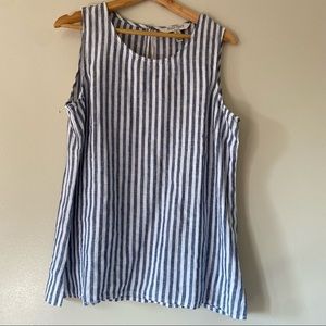 Ellen Tracy 100% linen dress